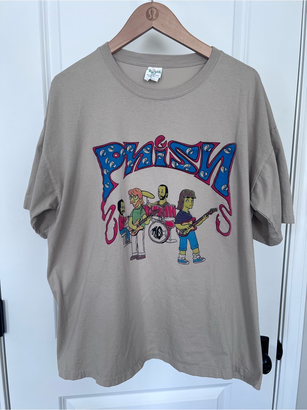 Phish Phall 2016 Tour Simpsons Band Tee Shirt Size XL